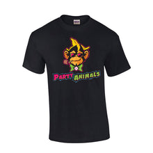 Load image into Gallery viewer, Party Animals Short Sleeve Primary Logo Tee - Black
