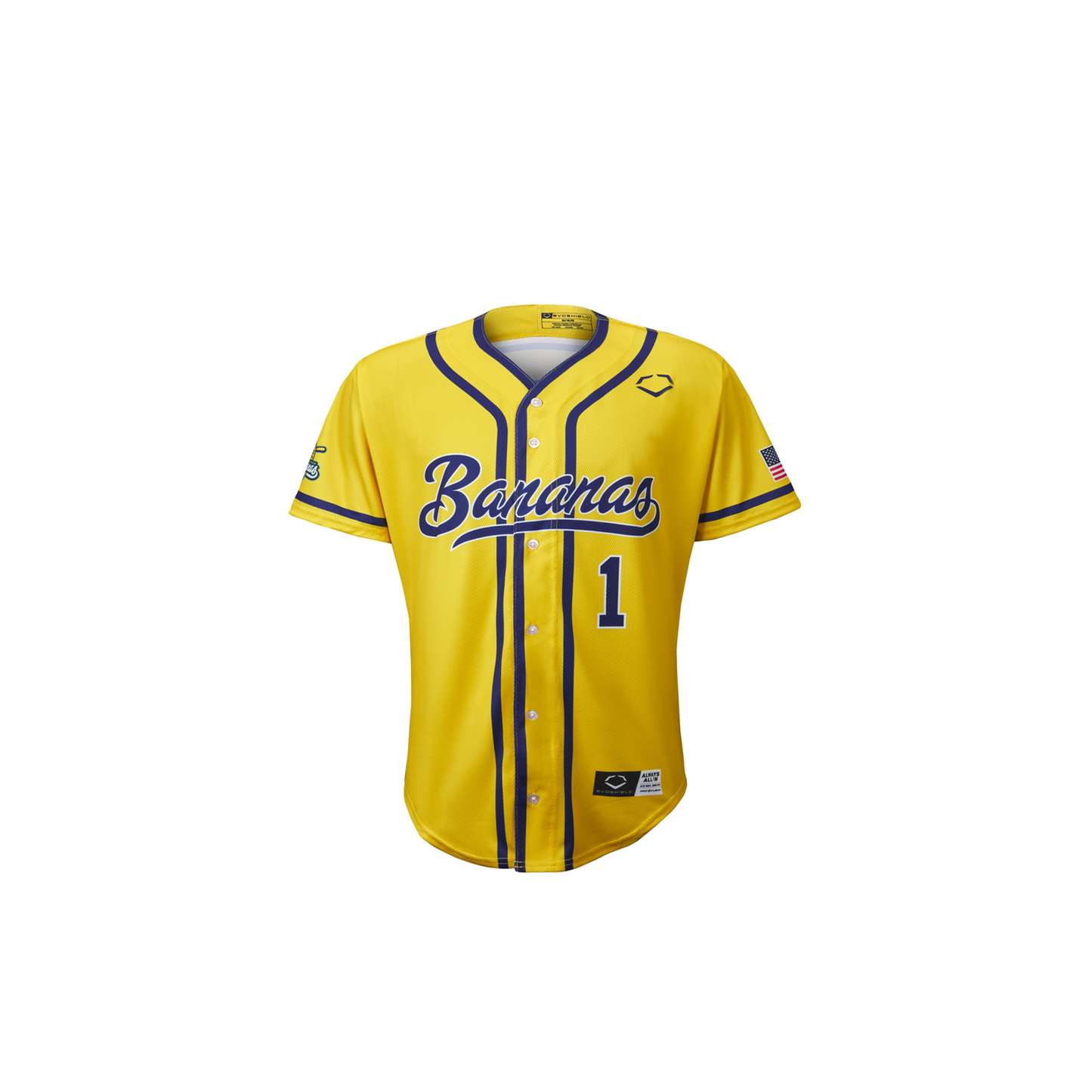 TODDLER Bananas Evoshield Jersey - Yellow