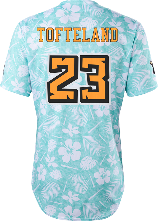 Coconuts Dane Tofteland #23 Evoshield Jersey - Floral