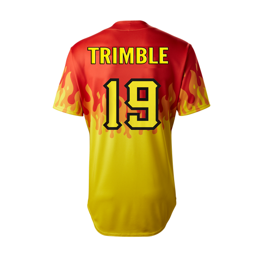 Firefighters South Trimble #19 Player Jersey - Red