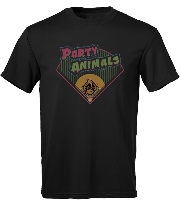 YOUTH Party Animals Blue 84 Fun Field T-Shirt