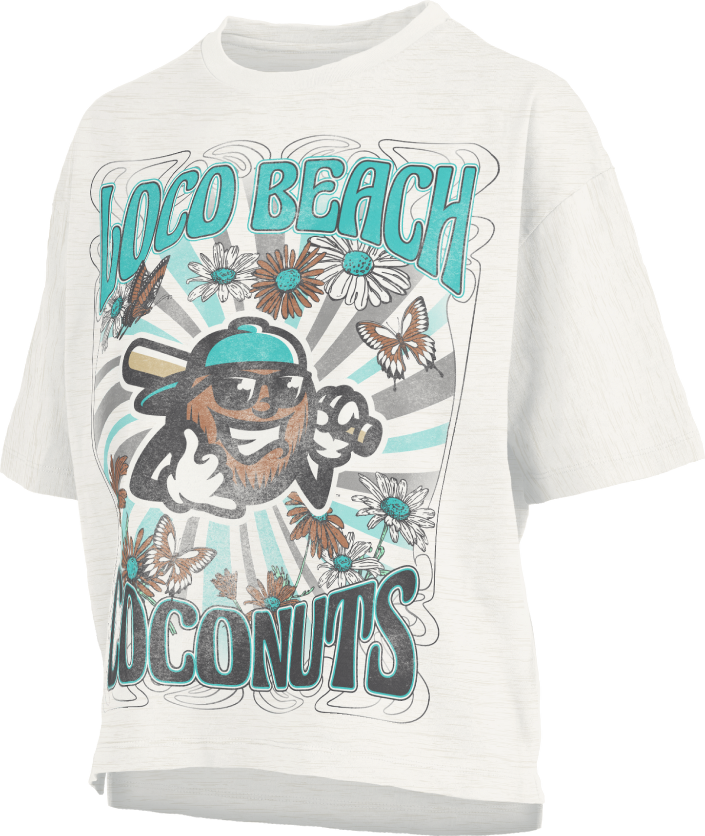 WOMEN'S Coconuts Woodstock Motley Mid Rise Tee