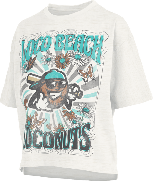 WOMEN'S Coconuts Woodstock Motley Mid Rise Tee