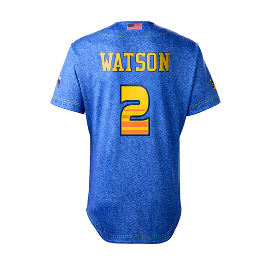 Tailgaters Zach Watson #2 Player Jersey - Denim