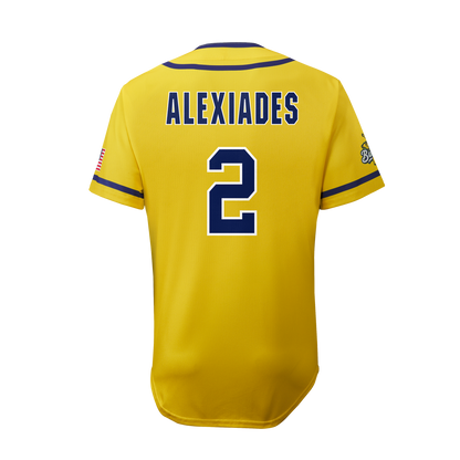 Bananas Reese Alexiades #2 EvoShield Jersey - Yellow