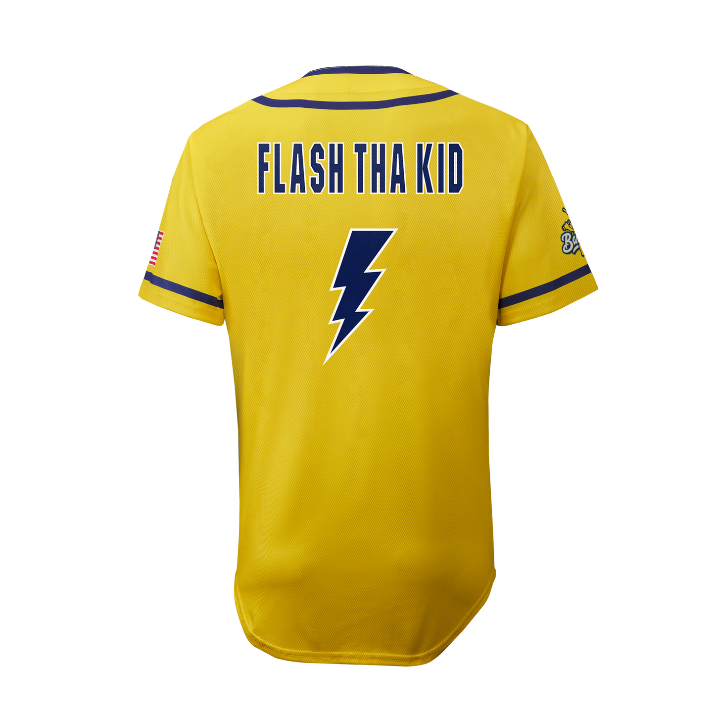 YOUTH Bananas Flash Tha Kid #MM EvoShield Jersey - Yellow