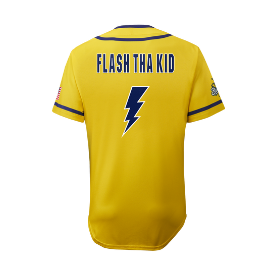 YOUTH Bananas Flash Tha Kid #MM EvoShield Jersey - Yellow
