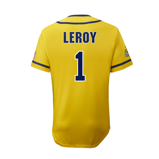 Bananas Bill LeRoy #1 EvoShield Jersey - Yellow