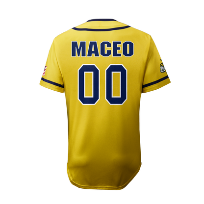 Bananas Maceo #00 EvoShield Jersey - Yellow