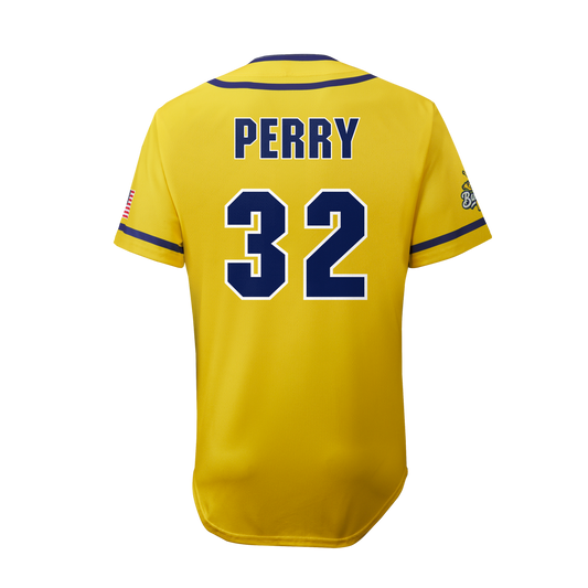Bananas Kyle Perry #32 Evoshield Jersey - Yellow