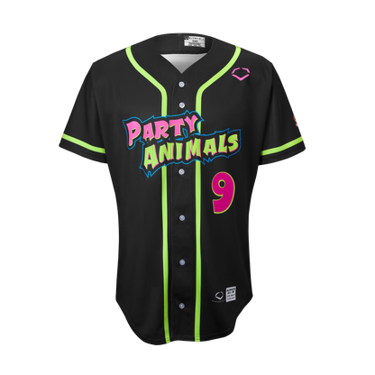 YOUTH Party Animals Dustin Baber #9 EvoShield Jersey - Black