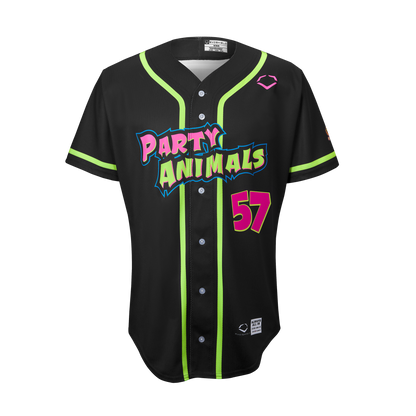 YOUTH Party Animals Anthony Coromato #57 EvoShield Player Jersey  - Black
