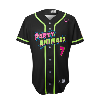 YOUTH Party Animals Mike Vavasis #7 EvoShield Jersey - Black