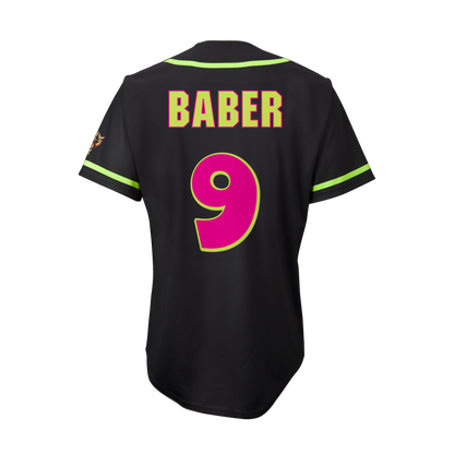 YOUTH Party Animals Dustin Baber #9 EvoShield Jersey - Black