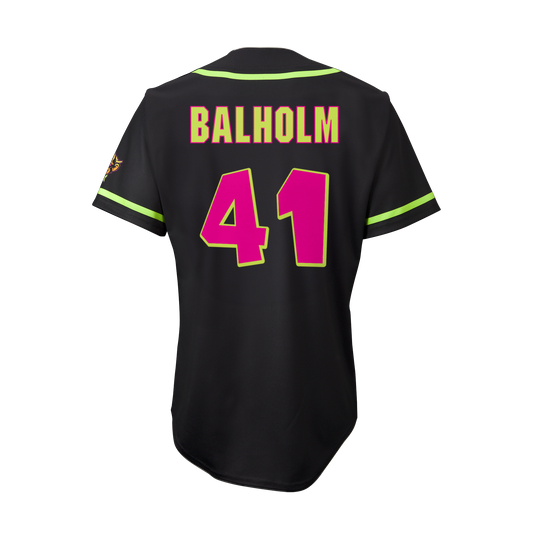Party Animals Bronson Balholm #41 EvoShield Jersey - Black