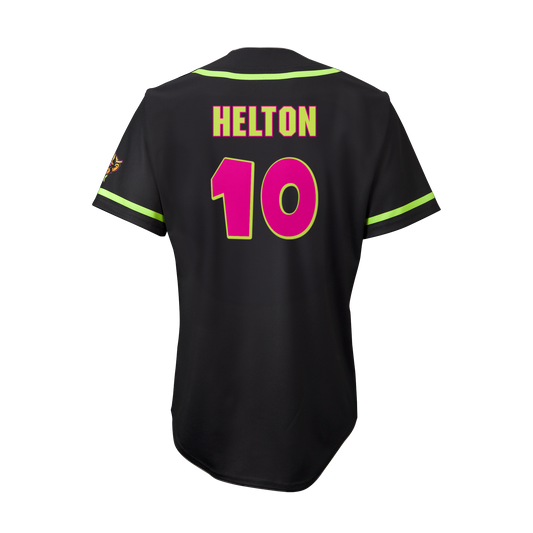 Party Animals Bret Helton #10 EvoShield Jersey - Black