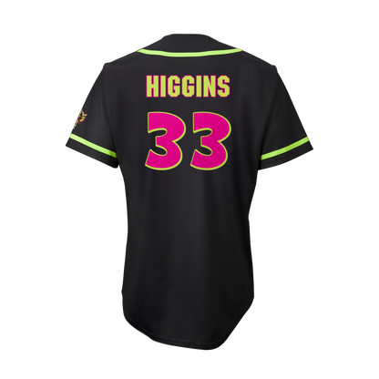 YOUTH Party Animals Connor Higgins #33 EvoShield Jersey - Black