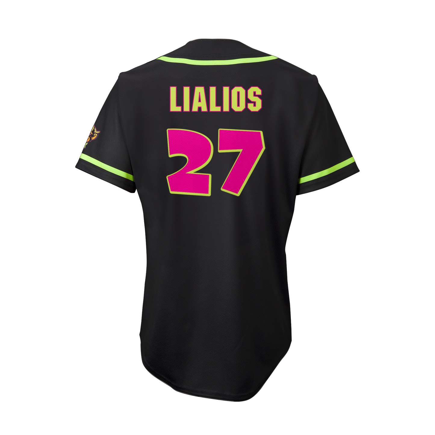 YOUTH Party Animals Jake Lialios #27 EvoShield Jersey - Black