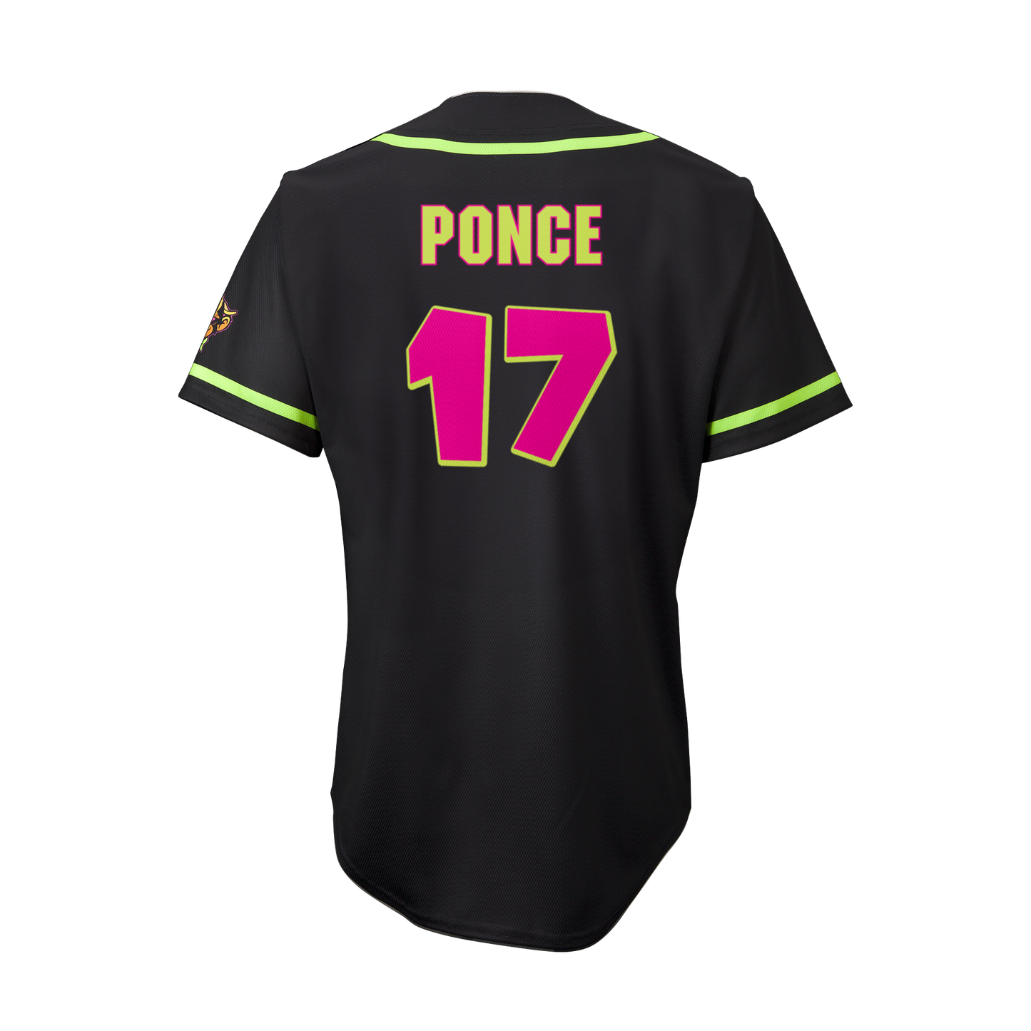 YOUTH Party Animals Dalton Ponce 17 EvoShield Jersey Black