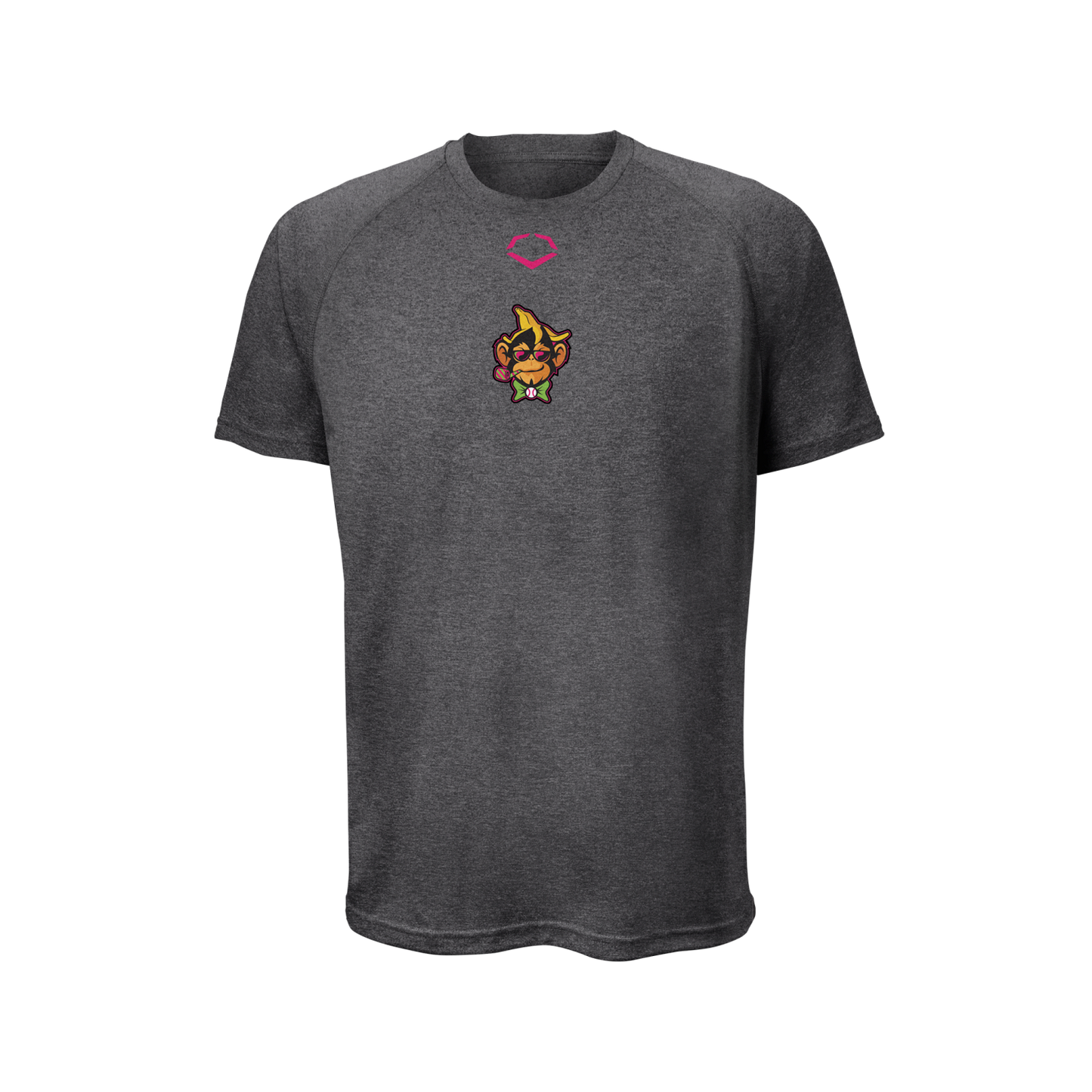 Party Animals EvoShield Short Sleeve Tech Tee - Charcoal Gray