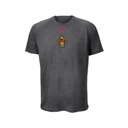 Party Animals EvoShield Short Sleeve Tech Tee - Charcoal Gray