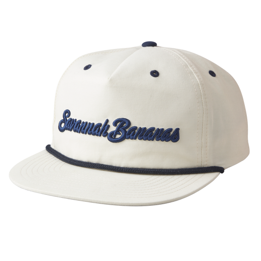 Bananas Evoshield Snapback Rope Hat - Cream