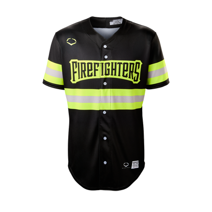 Firefighters EvoShield Jersey - Black Reflective