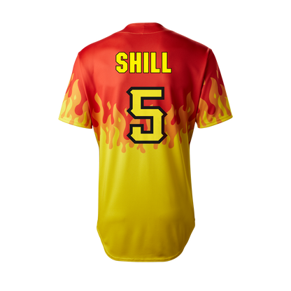 Firefighters Marshall Shill #5 Player Jersey - Red