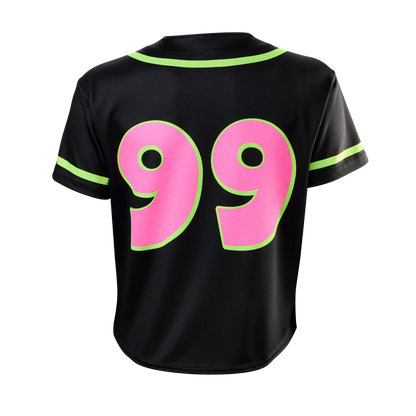 Women's Party Animals EvoShield Crop Jersey - Black