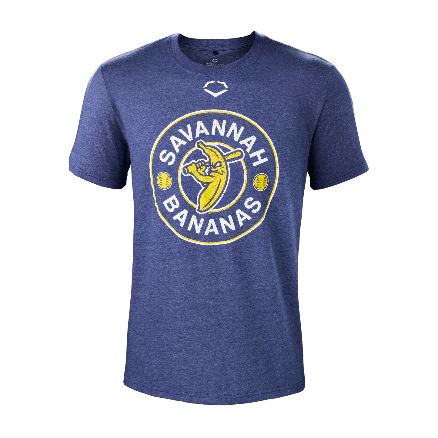 Bananas EvoShield Circle Change Navy Heather Tee