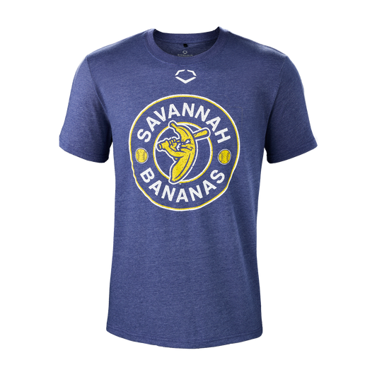 Bananas EvoShield Circle Change Navy Heather Tee
