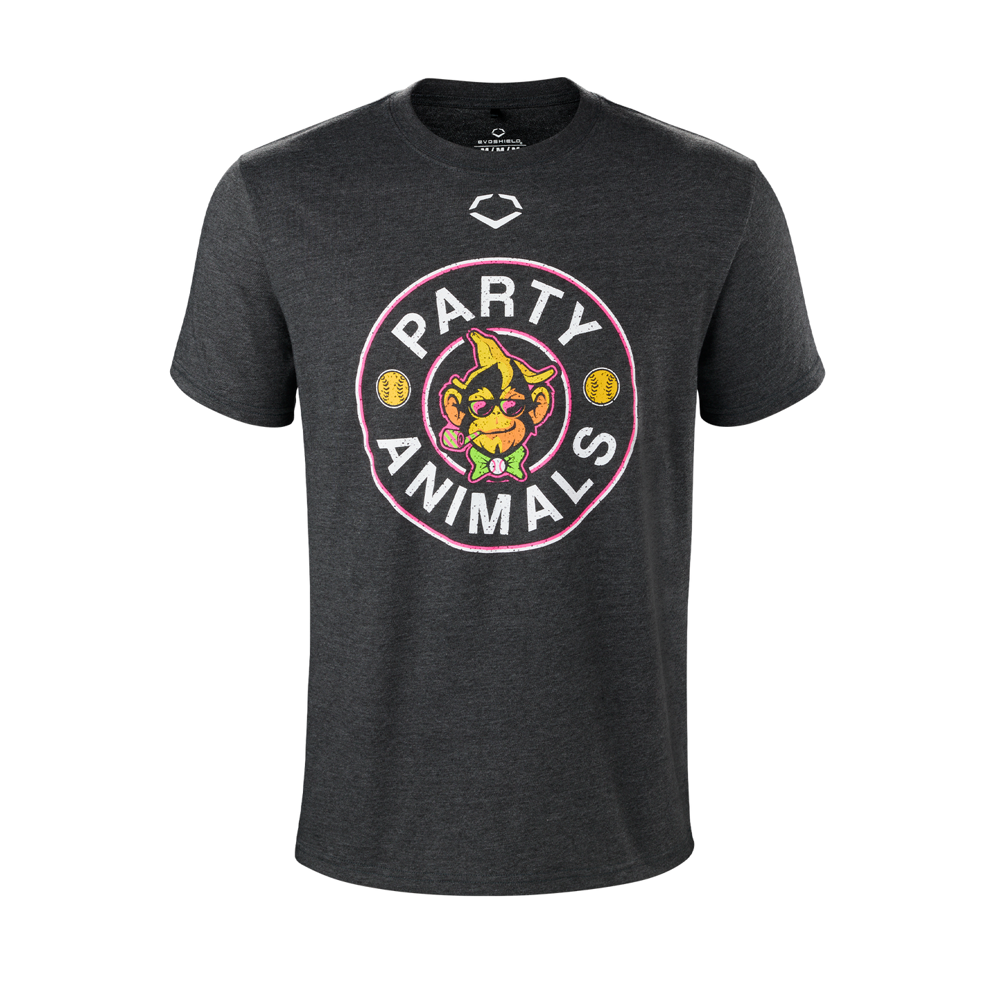 YOUTH Party Animals EvoShield Circle Change Black Heather Tee