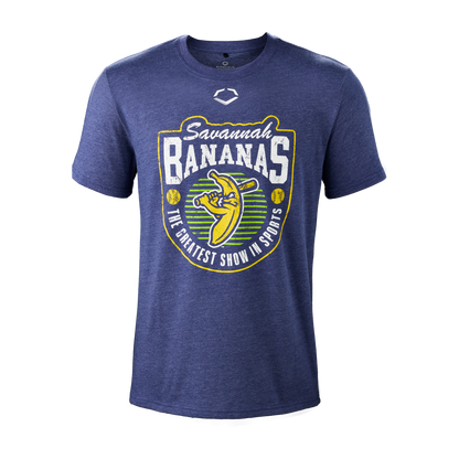 Bananas EvoShield BB Shield Navy Heather Tee