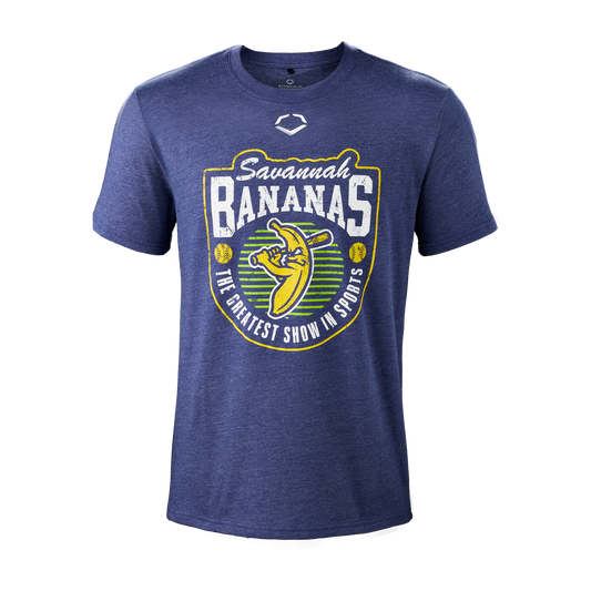 Bananas EvoShield BB Shield Navy Heather Tee