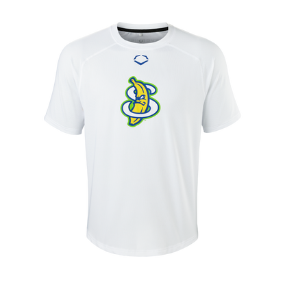 Bananas EvoShield Alternate Logo Tech Tee 2.0 - White
