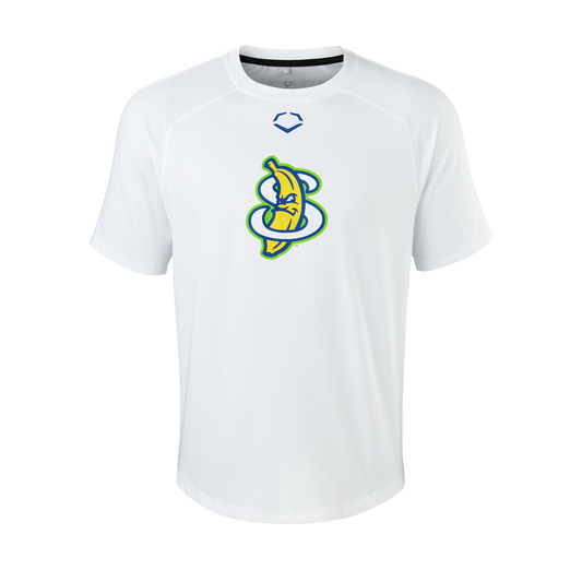 Bananas EvoShield Alternate Logo Tech Tee 2.0 - White
