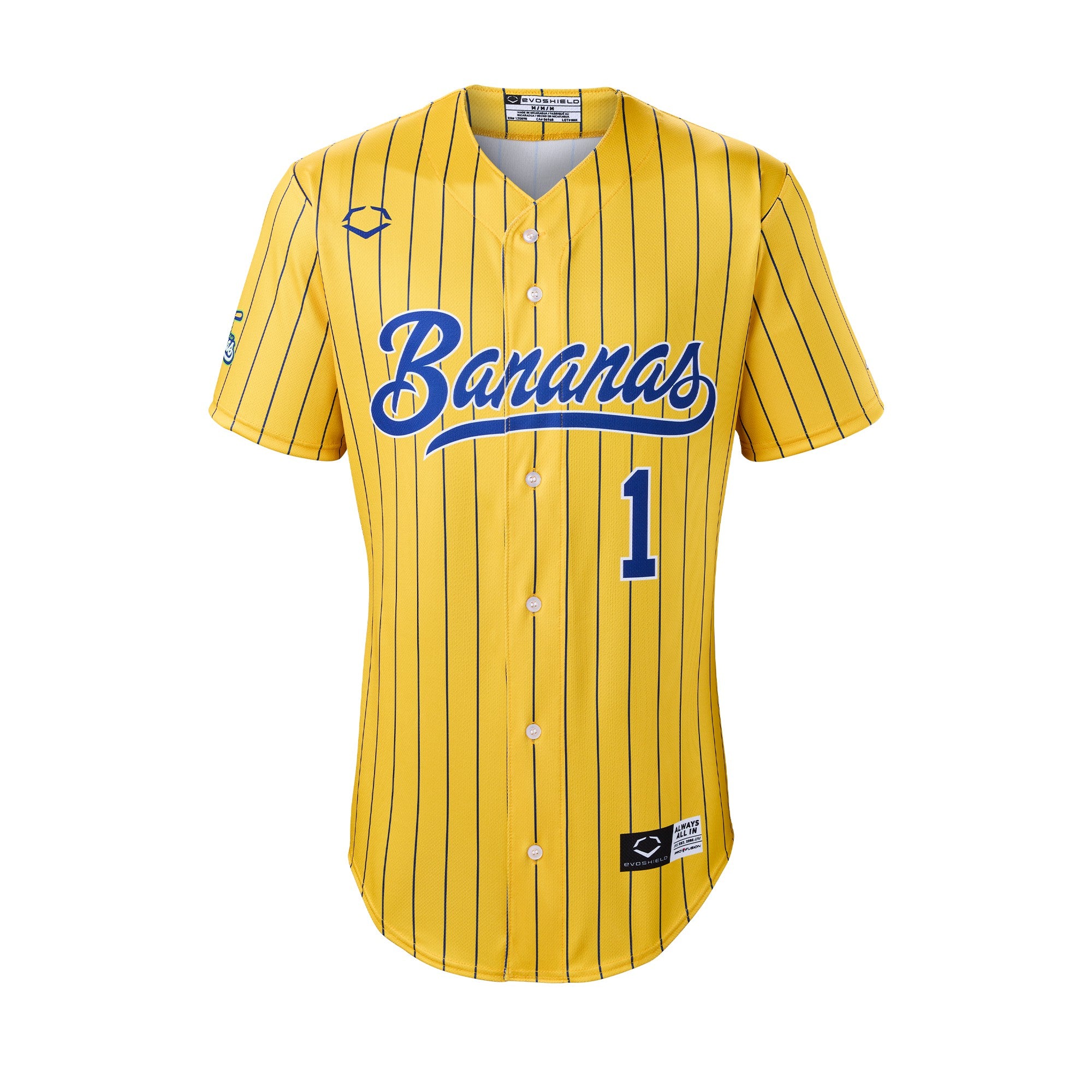 Bananas EvoShield BBCL Jersey - Pinstripe – Banana Ball