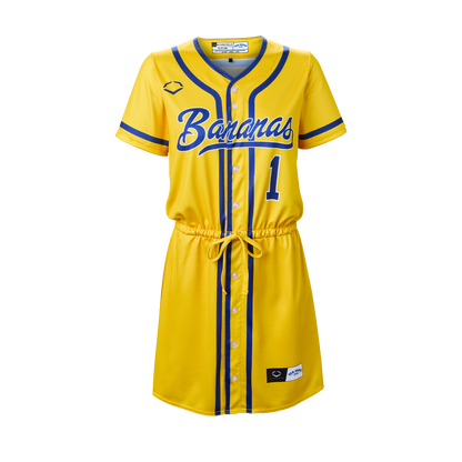WOMEN'S Bananas Fan Dress Jersey - Yellow
