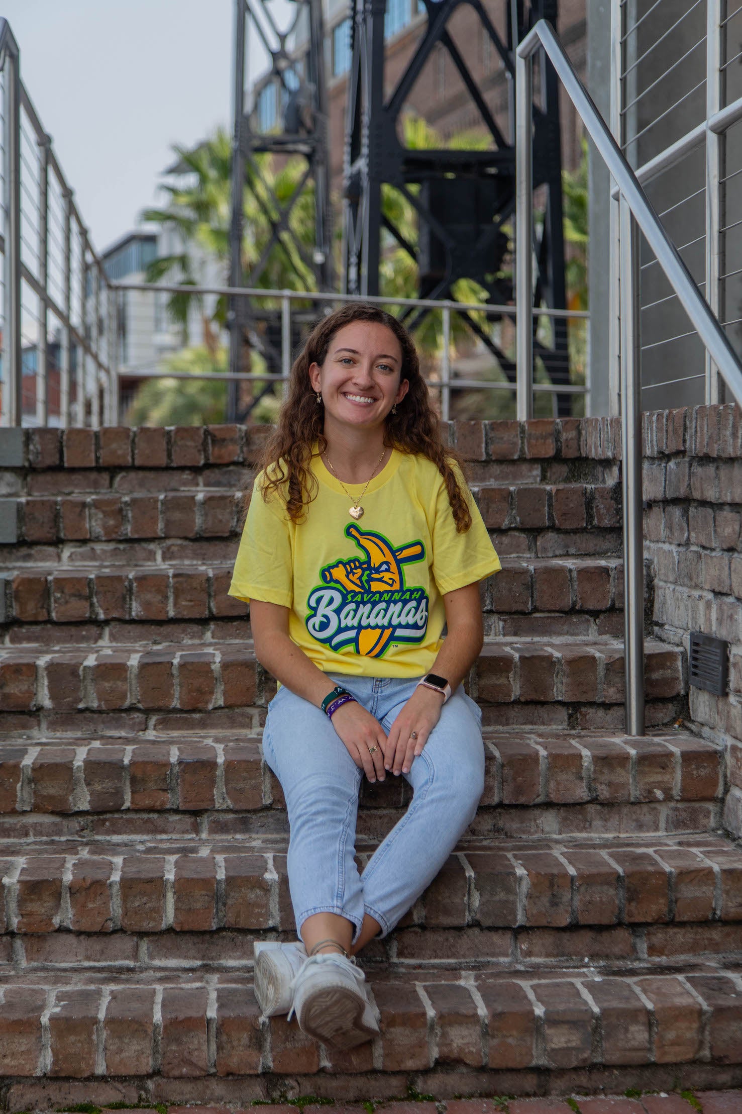 Bananas Short Sleeve Primary Logo Tee - Yellow  Banana Ball