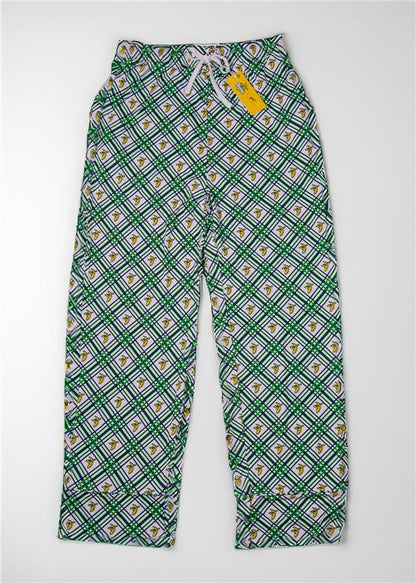 Bananas Button Down Pajama Pants - Plaid