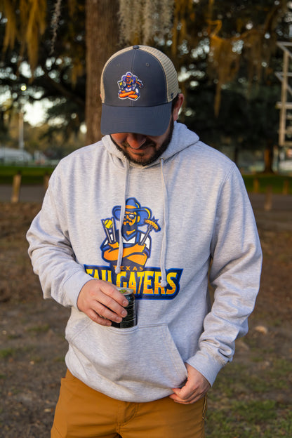 Tailgaters Primary "The Tailgater" Hoodie - Grey Heather