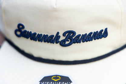 Bananas Evoshield Snapback Rope Hat - Cream