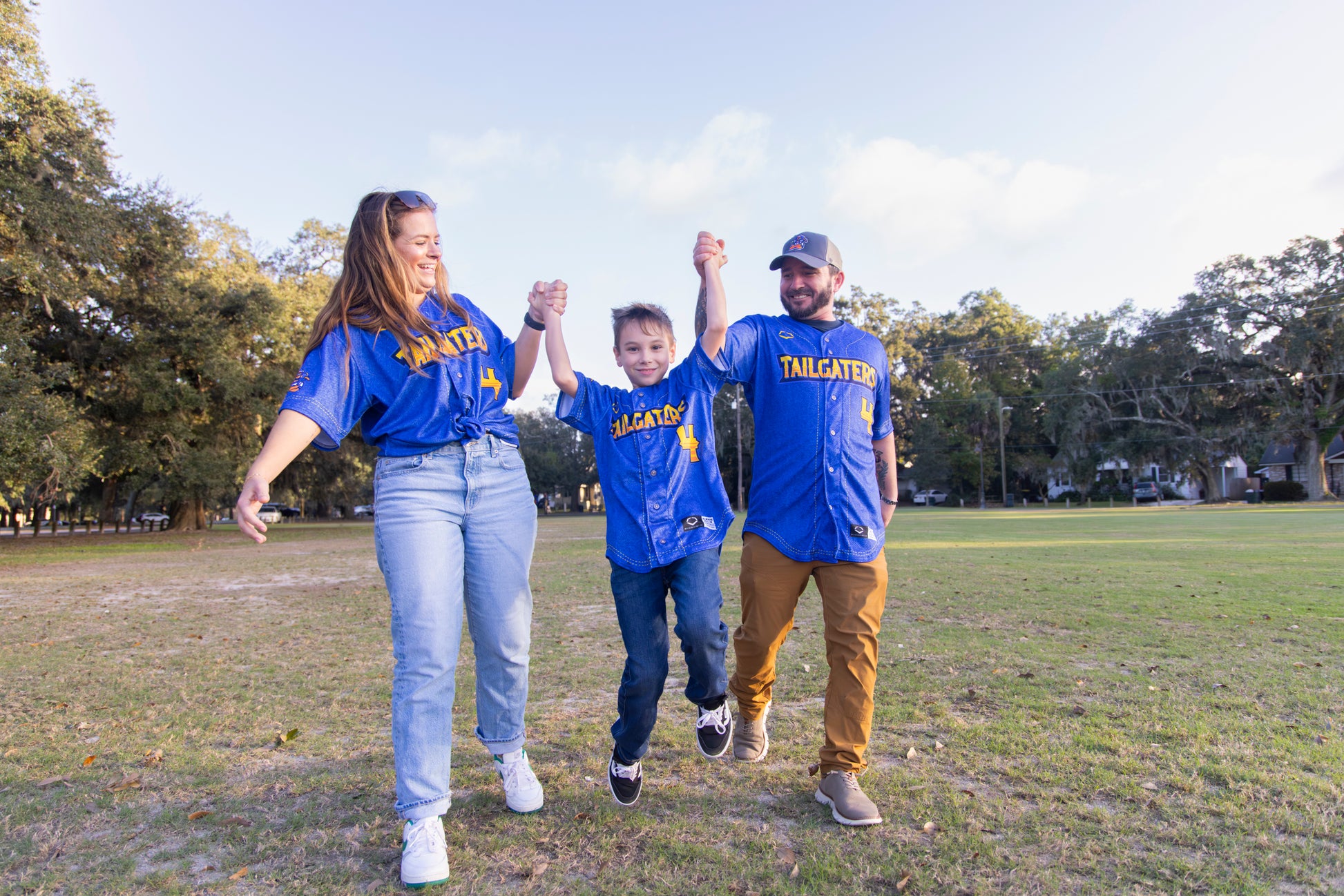 Youth Tailgaters EvoShield Jersey Denim Banana Ball