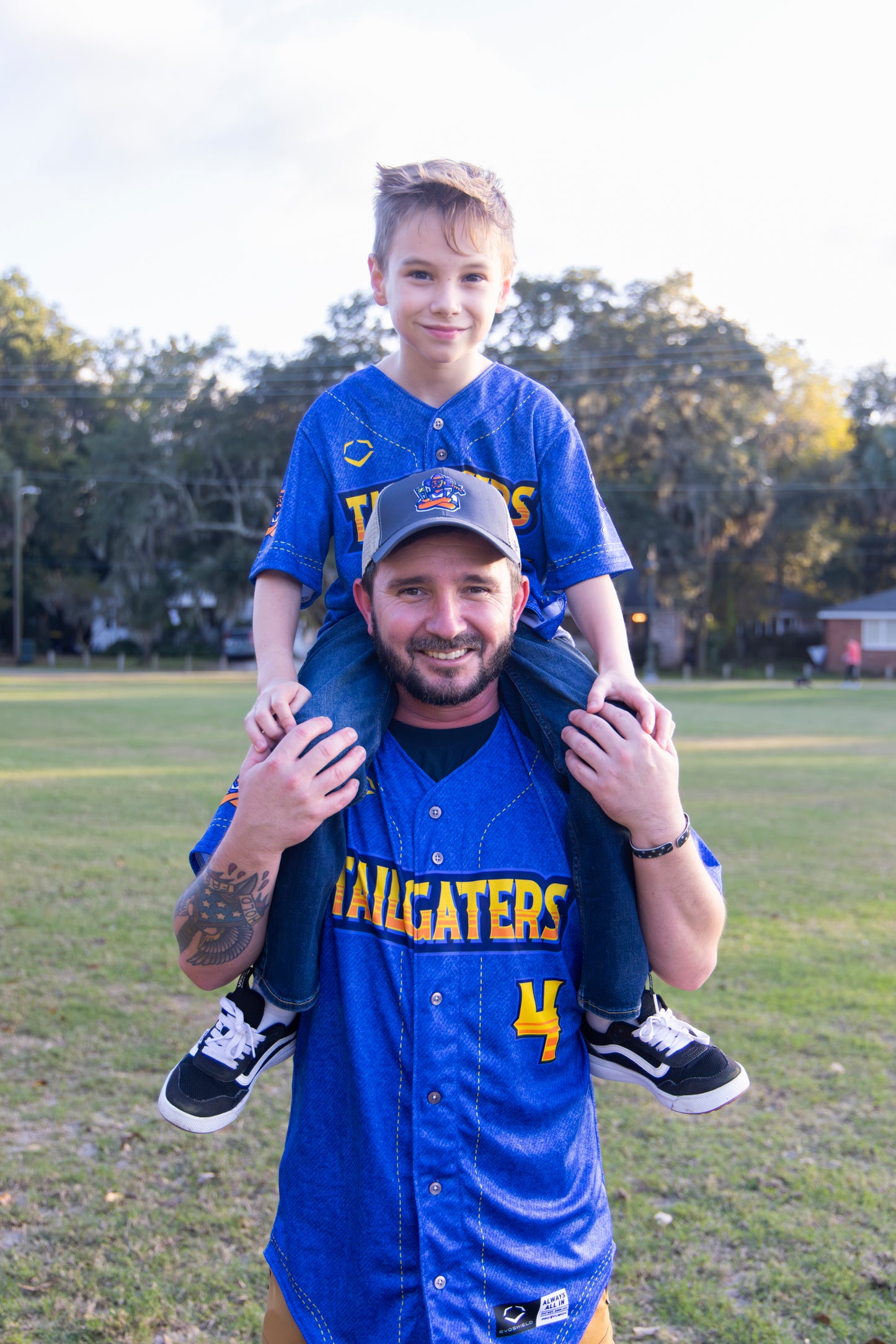 Youth Tailgaters EvoShield Jersey - Denim