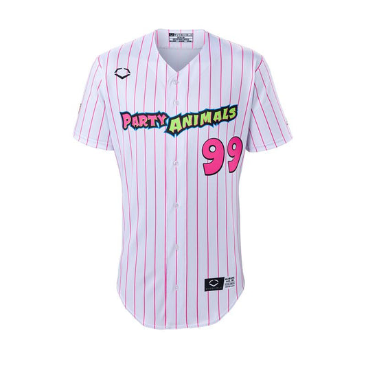 YOUTH Party Animals EvoShield BBCL Jersey - Pinstripe