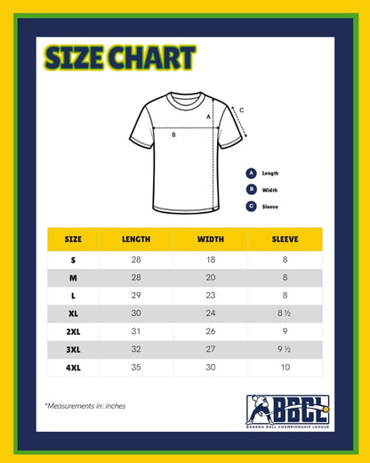 Bananas Short Sleeve Knockout Tee - Heathered Navy