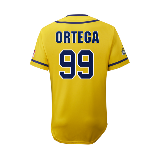 Bananas Ray Ortega #99 EvoShield Player Jersey - Yellow