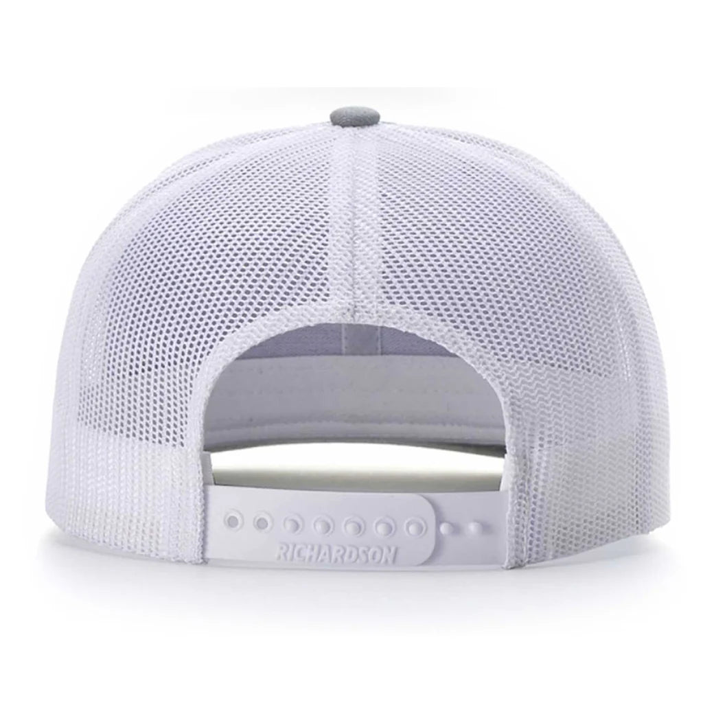 Bananas Richardson 112 Adjustable Trucker Hat - Gray/White