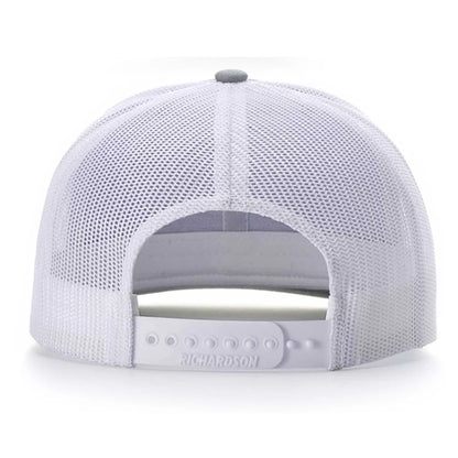 Bananas Richardson 112 Adjustable Trucker Hat - Gray/White