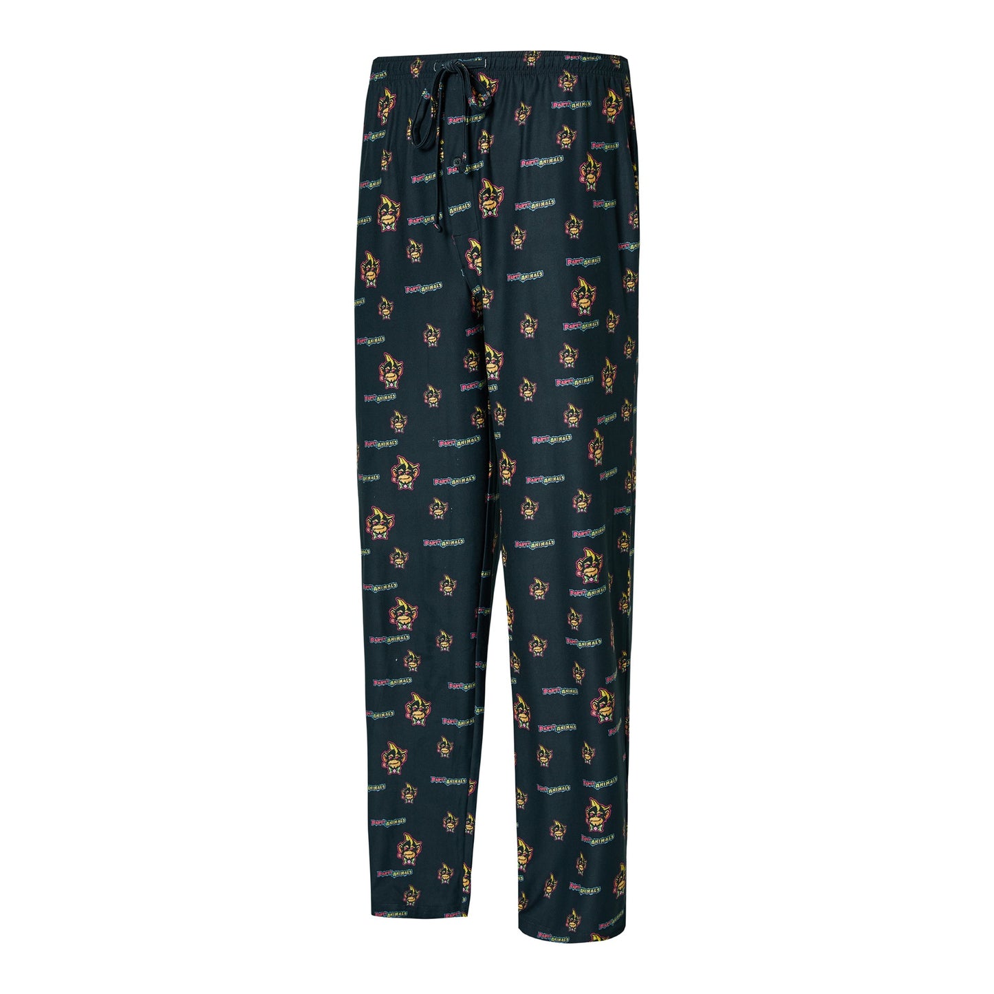 Party Animals Concept Sports Pajama Bottoms - Black